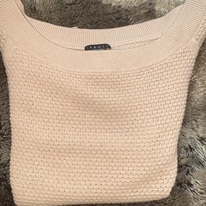 THEORY scoop/boatneck sweater size M